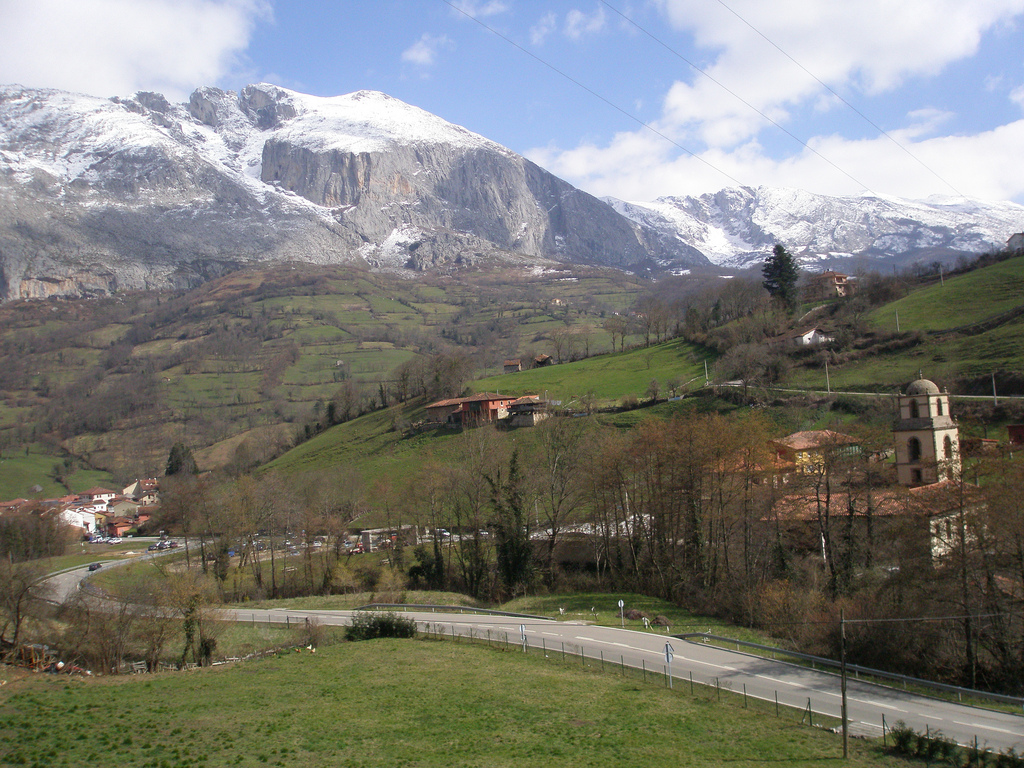 paisaje desde Braña Vigidel paisaje desde Braña Vigidel