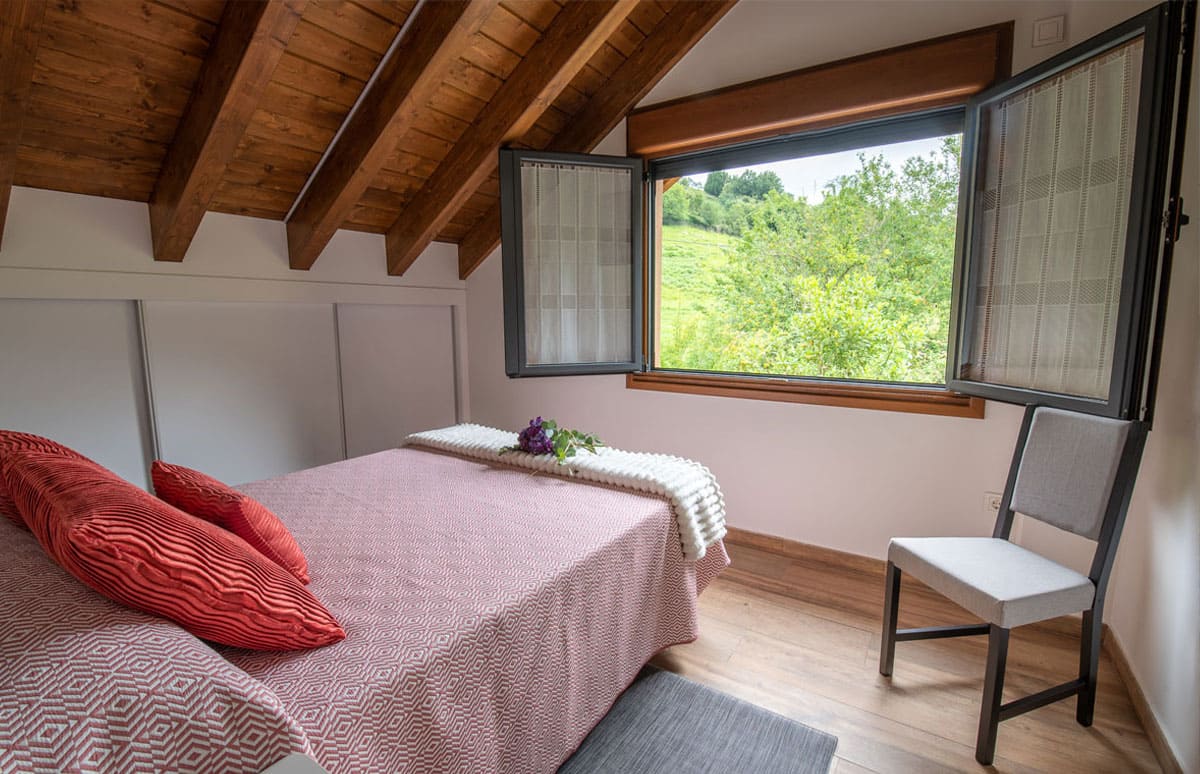 Apartamento Spa Senda Verde con vistas a los jardines